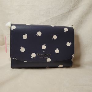 Kate Spade Carson Crossbody Bag Convertible Shoulder Bag Orchard Toss Print